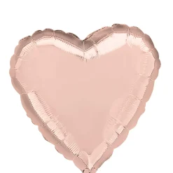 Heart Balloon, 17in, Assorted Colors