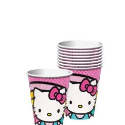Hello Kitty and Friends Cups, 9oz, 8ct - Sanrio