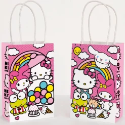 Hello Kitty and Friends Kraft Favor Bags, 5.25in x 8.25in, 8ct - Sanrio