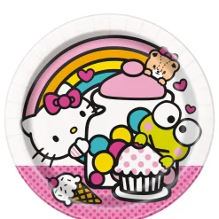 Hello Kitty and Friends Lunch Plates, 9in, 8ct - Sanrio
