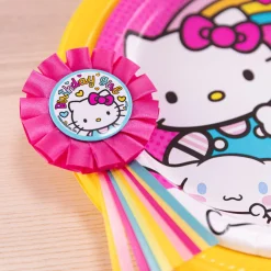 Hello Kitty Birthday Girl Badge, 3.25in x 7.5in - Sanrio