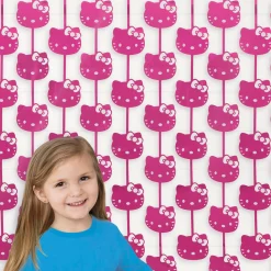 Hello Kitty Cutout Foil Curtain, 5ft x 4ft - Sanrio