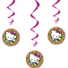 Hello Kitty Swirl Decorations, 3ct - Sanrio