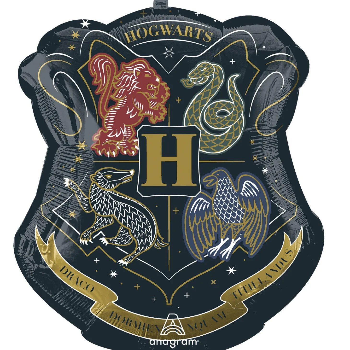Hogwarts Crest Foil Balloon, 21in x 22in - Harry Potter