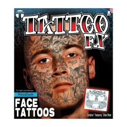 Hoodlum Face Tattoos 1 Sheet