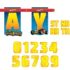 Hot Wheels Birthday Banner Kit