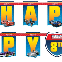 Hot Wheels Birthday Banner Kit