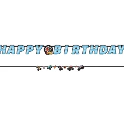 Hot Wheels Monster Truck Letter Banner with Accent Banner