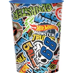 Hot Wheels Monster Trucks Favor Cup, 16oz