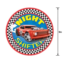 Hot Wheels Swirl Decorations, 12ct