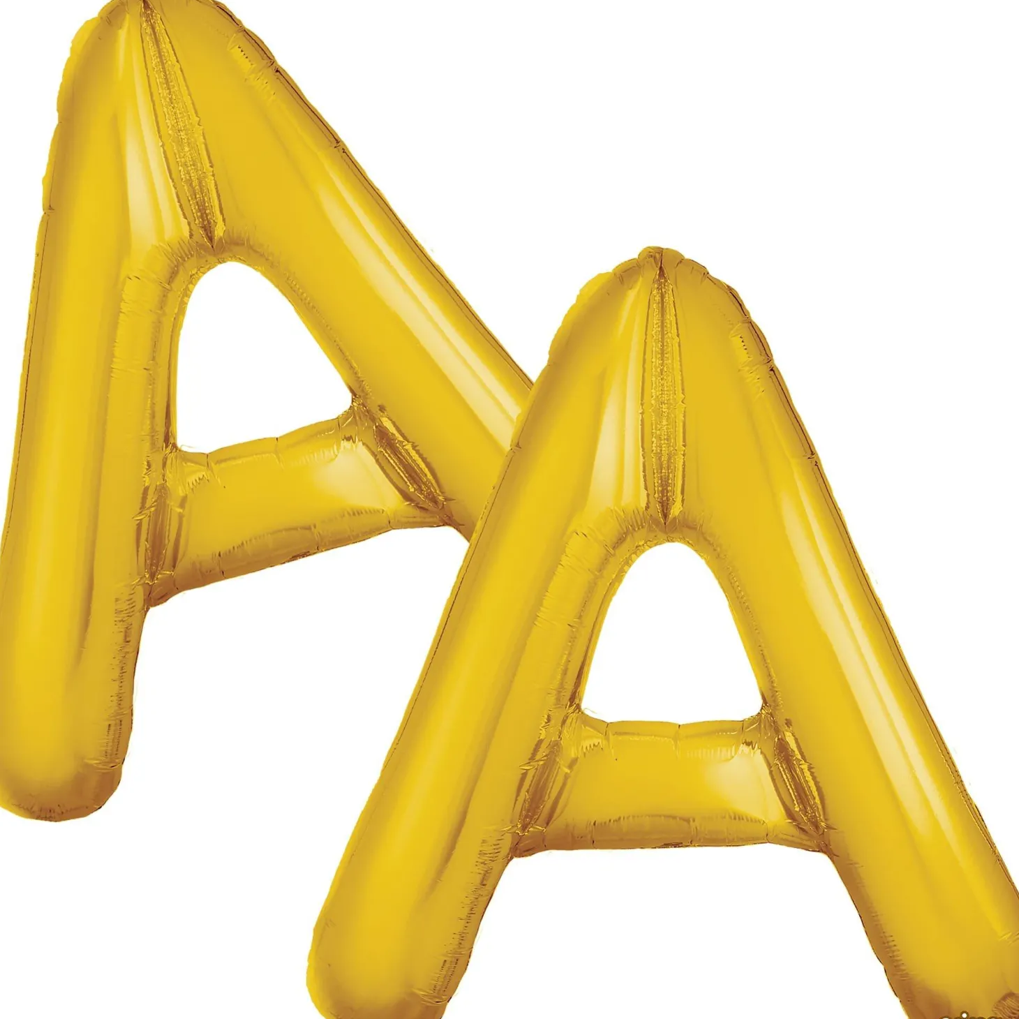 16in Air-Filled Letter (A-Z) Balloons, 2ct, Assorted Colors