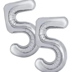 16in Air-Filled Number (0-9) Balloons, 2ct, Assorted Colors