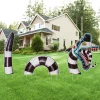 25-inch Beetlejuice Sandworm Groundbreaker Lawn Decoration