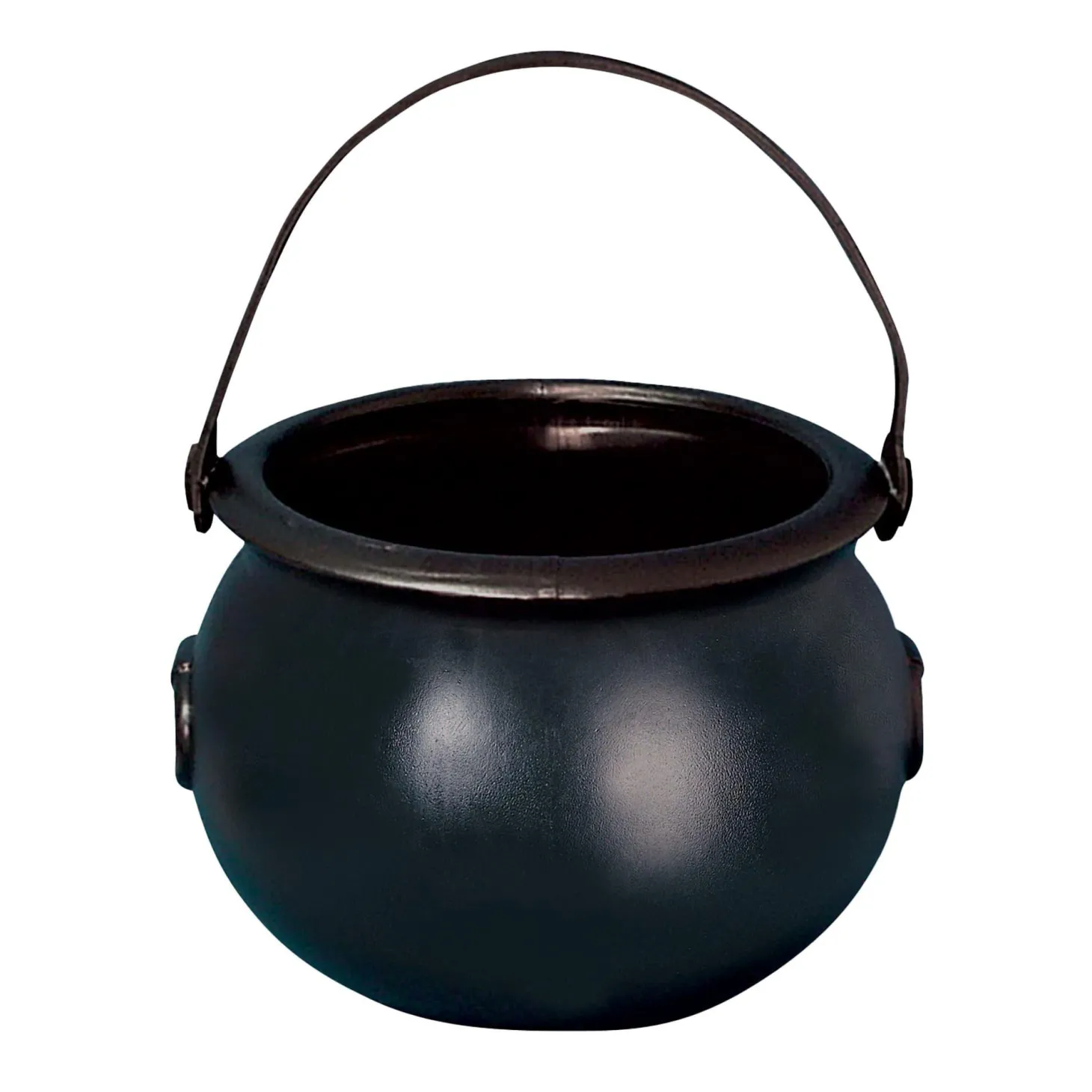 8-inch Black Witch Cauldron Candy Bucket
