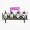12-inch Gothic Skull Fence - 2 Piece