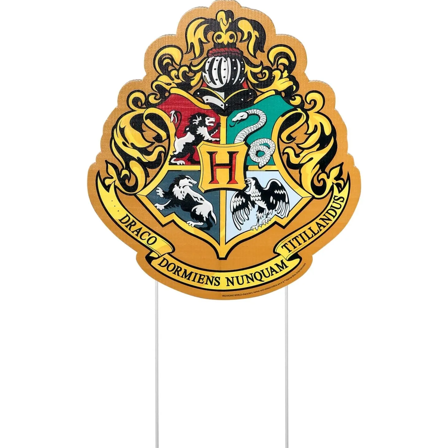 14-inch Harry Potter House Crests Lawn Decoration