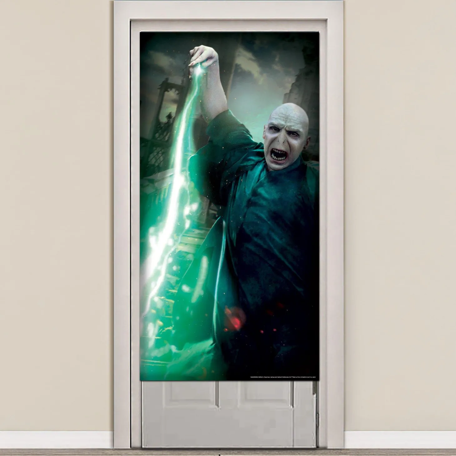60-inch Harry Potter Voldemort Front Door Cover Decoration