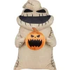 18-inch The Nightmare Before Christmas Oogie Boogie Holding Pumpkin Plush Front Door Greeter