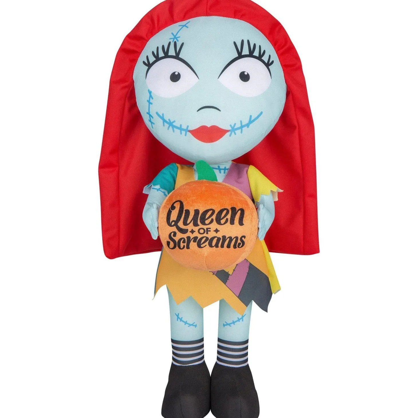 19-inch The Nightmare Before Christmas Big Head Sally Plush Front Door Greeter