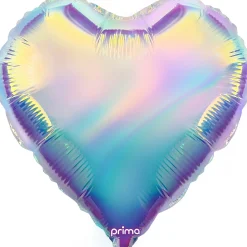 18in Iridescent Heart Foil Balloon