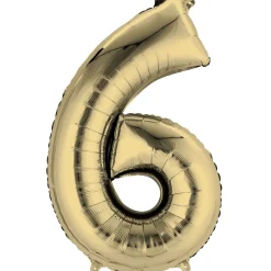 34in Number (0-9) Balloon, Assorted Colors