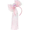 Iridescent Birthday Girl Bow Headband