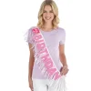 Iridescent It's My Birthday Sash