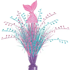 Iridescent Shimmering Mermaids Spray Centerpiece, 18in