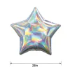 Iridescent Star Balloon, Assorted Colors
