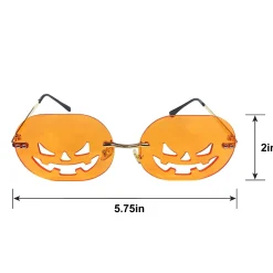 Jack-o'-Lantern Glasses