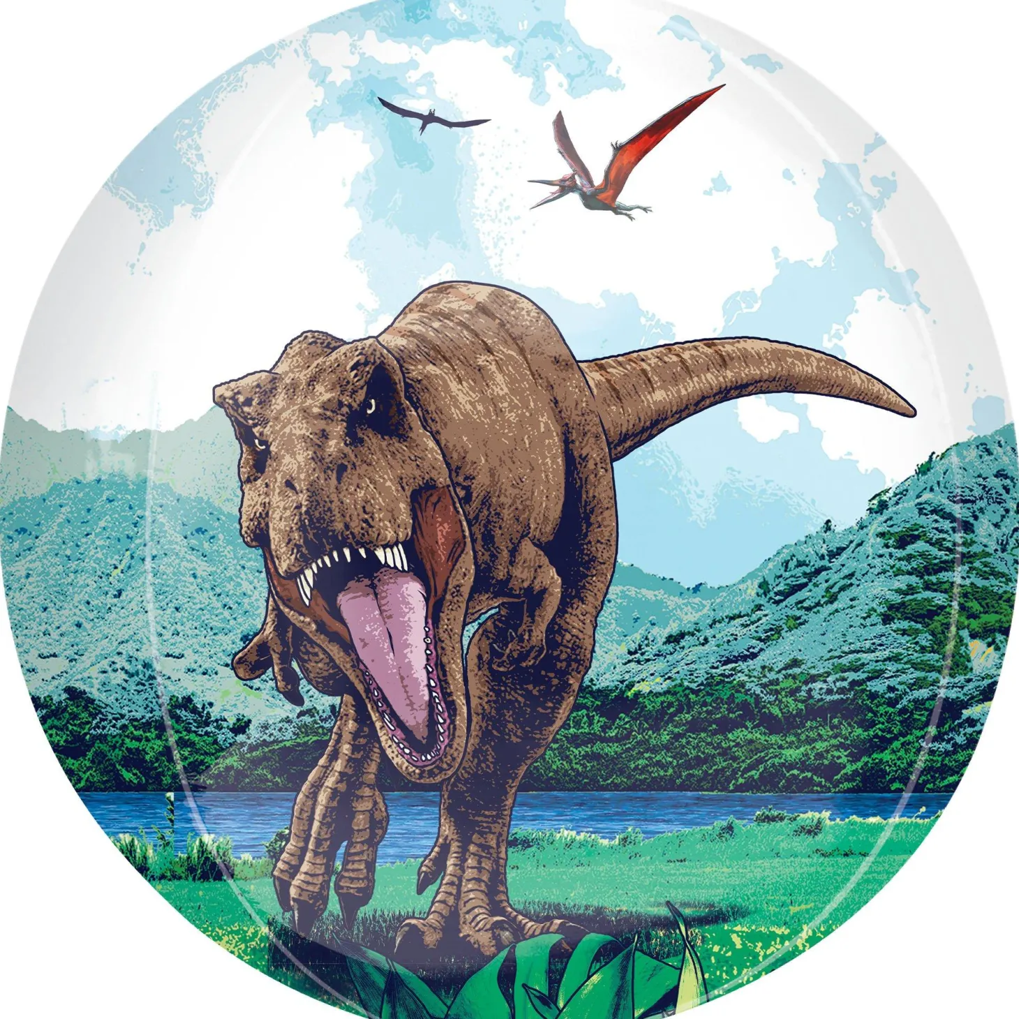 Jurassic World Balloon, 16in - Orbz