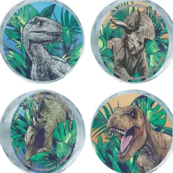 Jurassic World Bounce Balls, 2in, 4ct