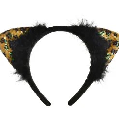 Kids' Cheetah Chic Cat Ears Headband