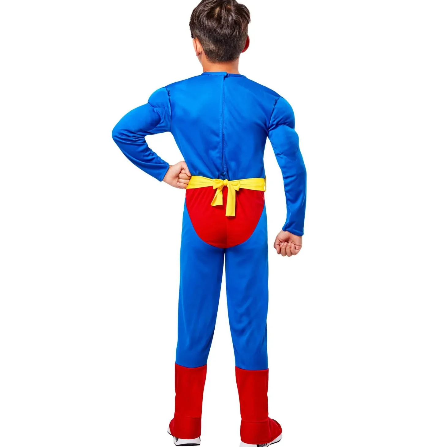 Kids' Deluxe Superman Costume with Muscle Chest