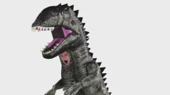 Kids' Giganotosaurus Dinosaur Inflatable Costume with Sound Effect - Jurassic World: Dominion