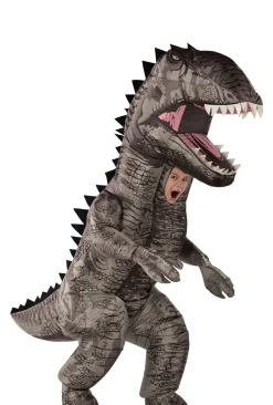 Kids' Giganotosaurus Dinosaur Inflatable Costume with Sound Effect - Jurassic World: Dominion
