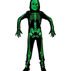 Kids' Glow-in-the-Dark Skeleton Costume