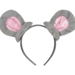 Kids' Gray Mouse Ears Headband