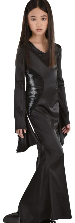 Kids' Morticia Addams Costume - Wednesday TV Series