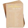 Kraft & Star Guess the Price Baby Shower Game