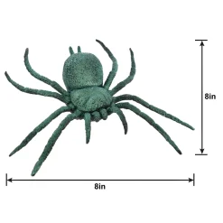Large Iridescent Plastic Spider, 8in