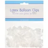 Latex Balloon Plastic Clips, 144ct