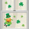Leprechaun Gel Cling Decals 8ct
