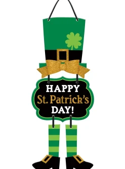 Leprechaun St. Patrick's Day Stacked Sign
