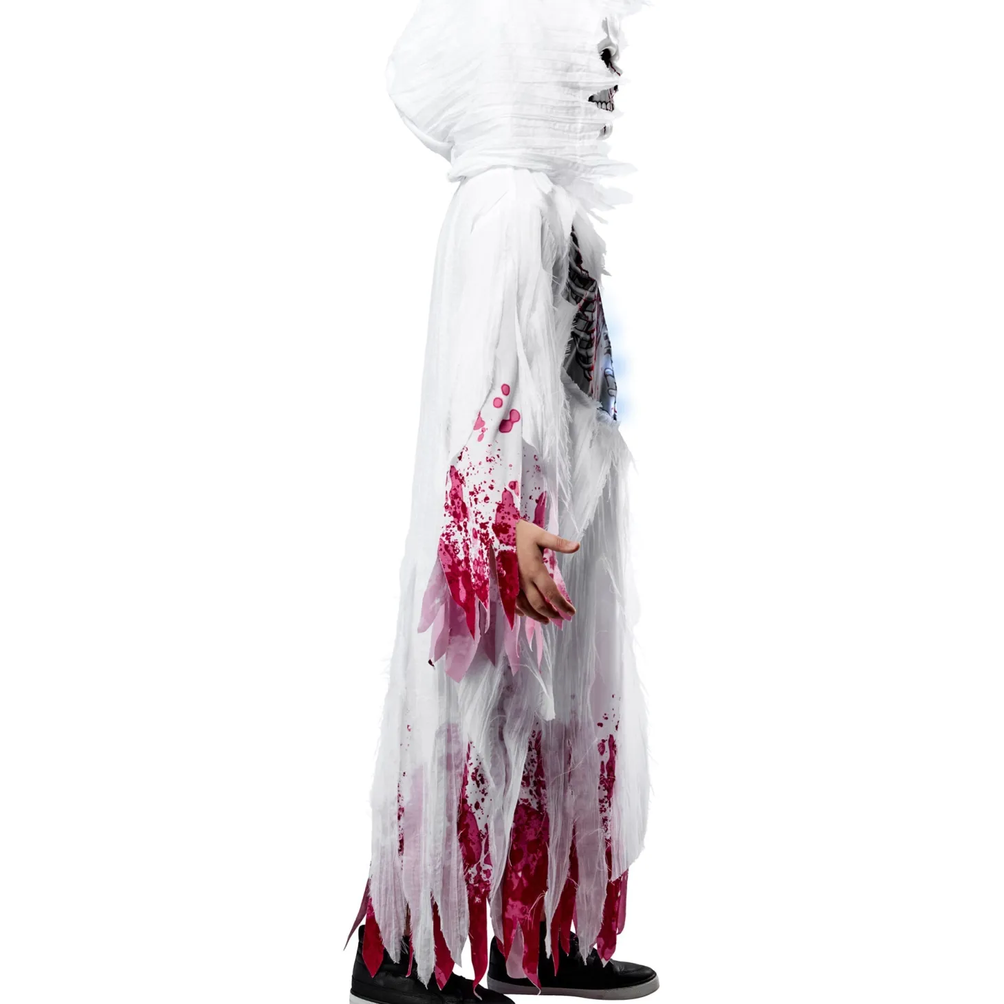 Light Up Bloody Ghost Costume for Boys
