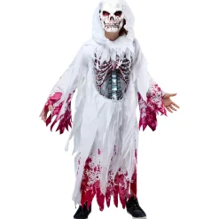 Light Up Bloody Ghost Costume for Boys