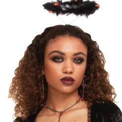 Light-Up Dark Angel Halo
