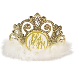 Light-Up Golden Age Plastic Tiara, 6.5in x 4.5in