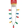 Light-Up Holiday String Light Necklace, 36in