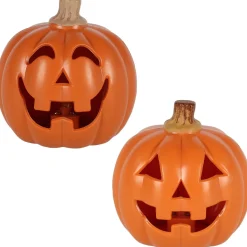 Light-Up Jack-o'-Lantern Decoration, 3in x 4in